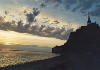 Mont St. Michel v Bretani